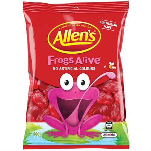 Allens Frogs Alive (190g)